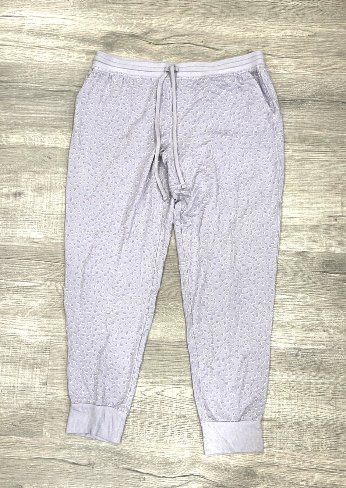 Aflani Women's Pajama Long Sleeve Set Pans Purple Size L  6439