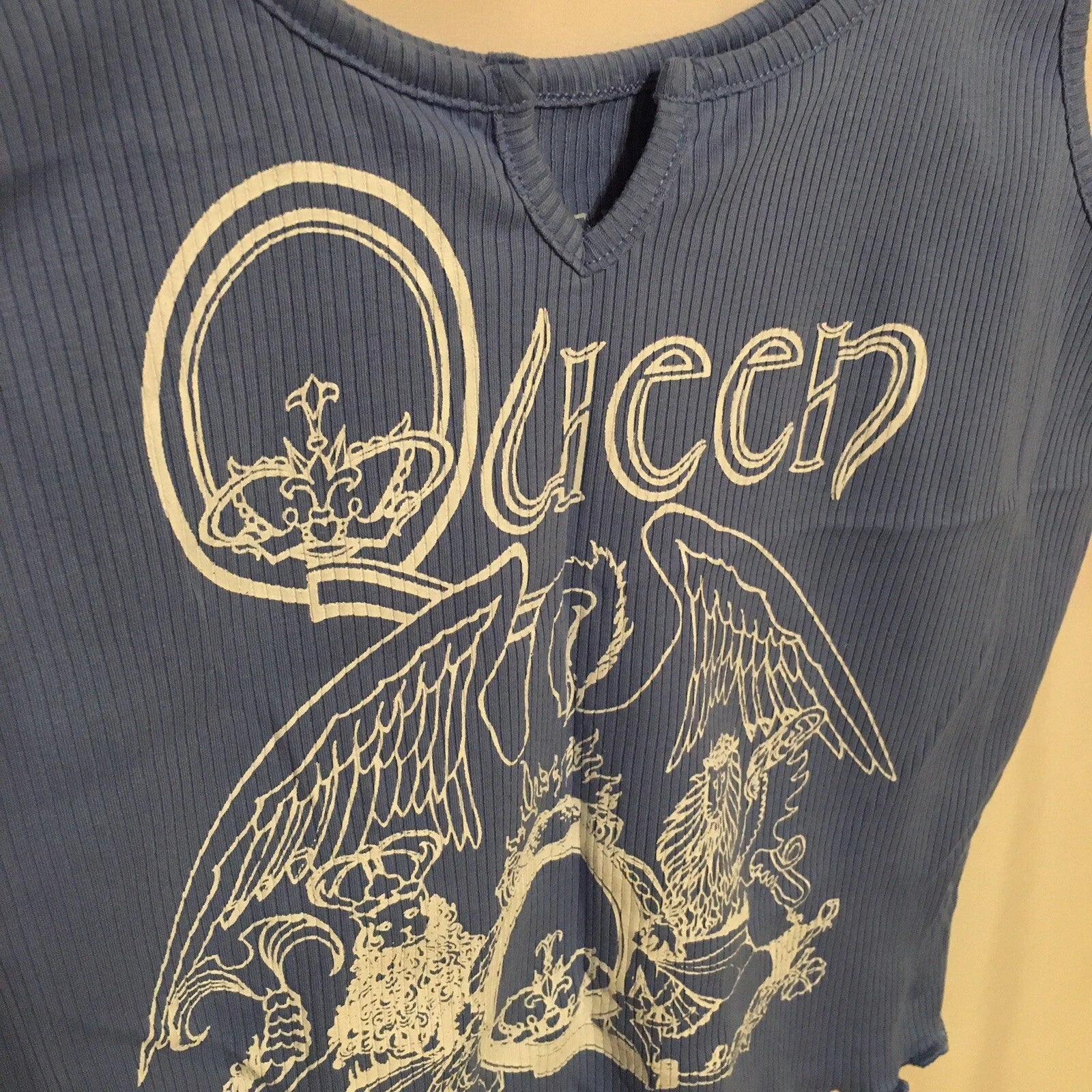 Queen Women’s Ribbed Tank Top And Shorts 2 Piece Pajama Set