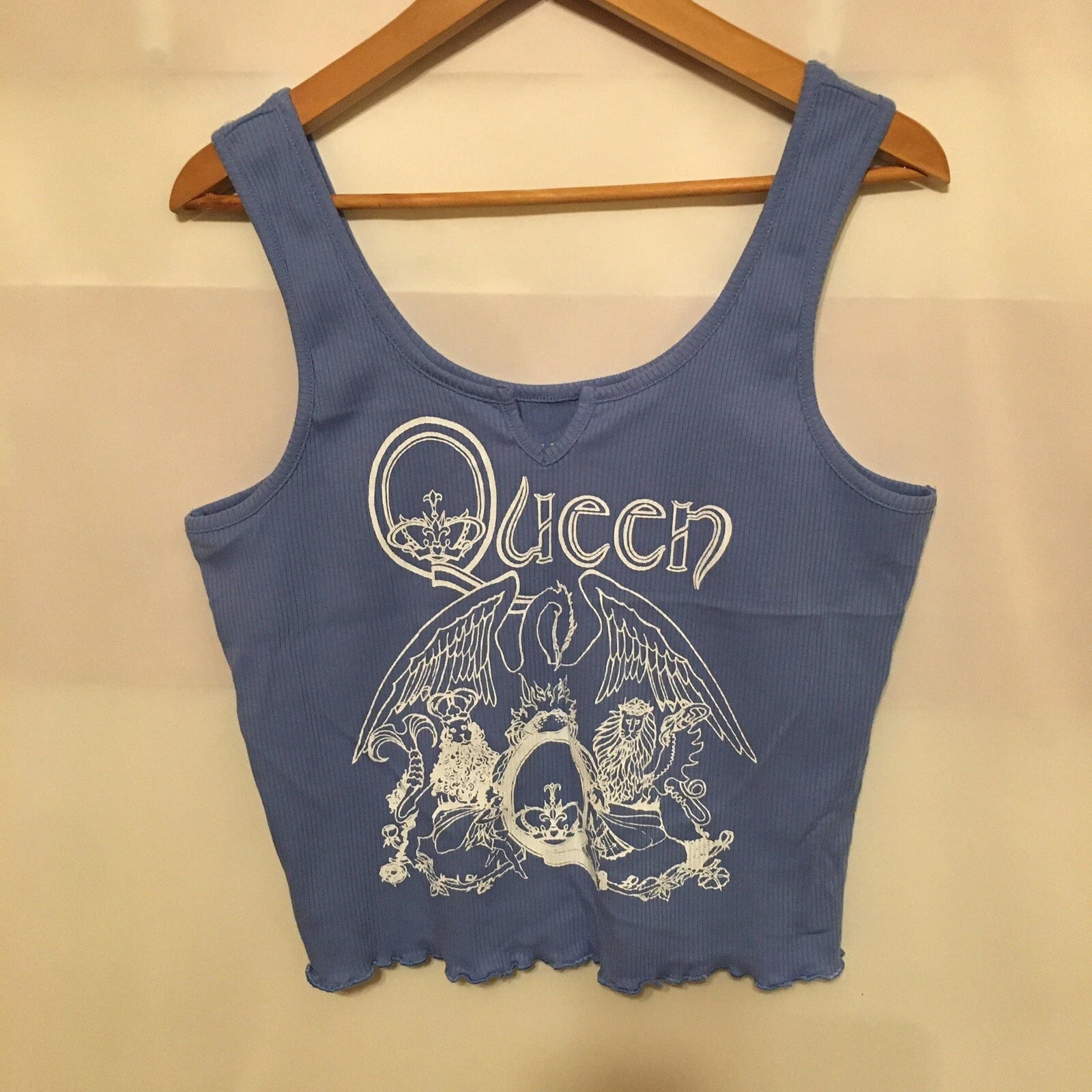 Queen Women’s Ribbed Tank Top And Shorts 2 Piece Pajama Set
