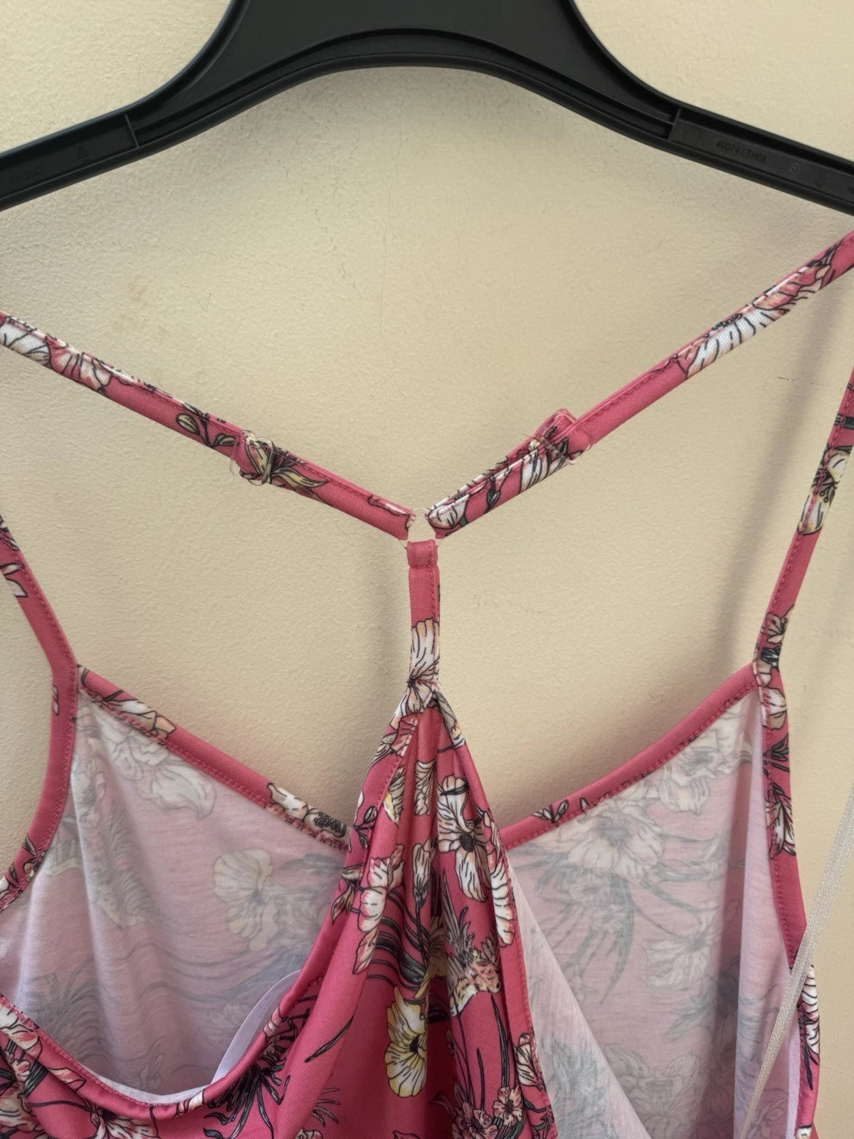 Bon Marche Tropical Print  Soft Touch Pyjama Shorts Set Camisole Top 20/22 BNWT