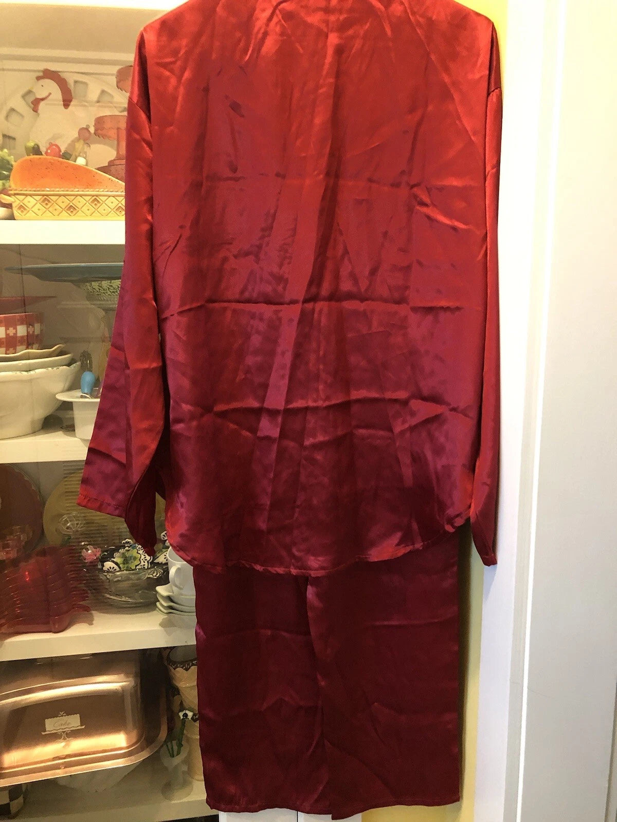 Jo Intimates Cranberry Pj Set Large