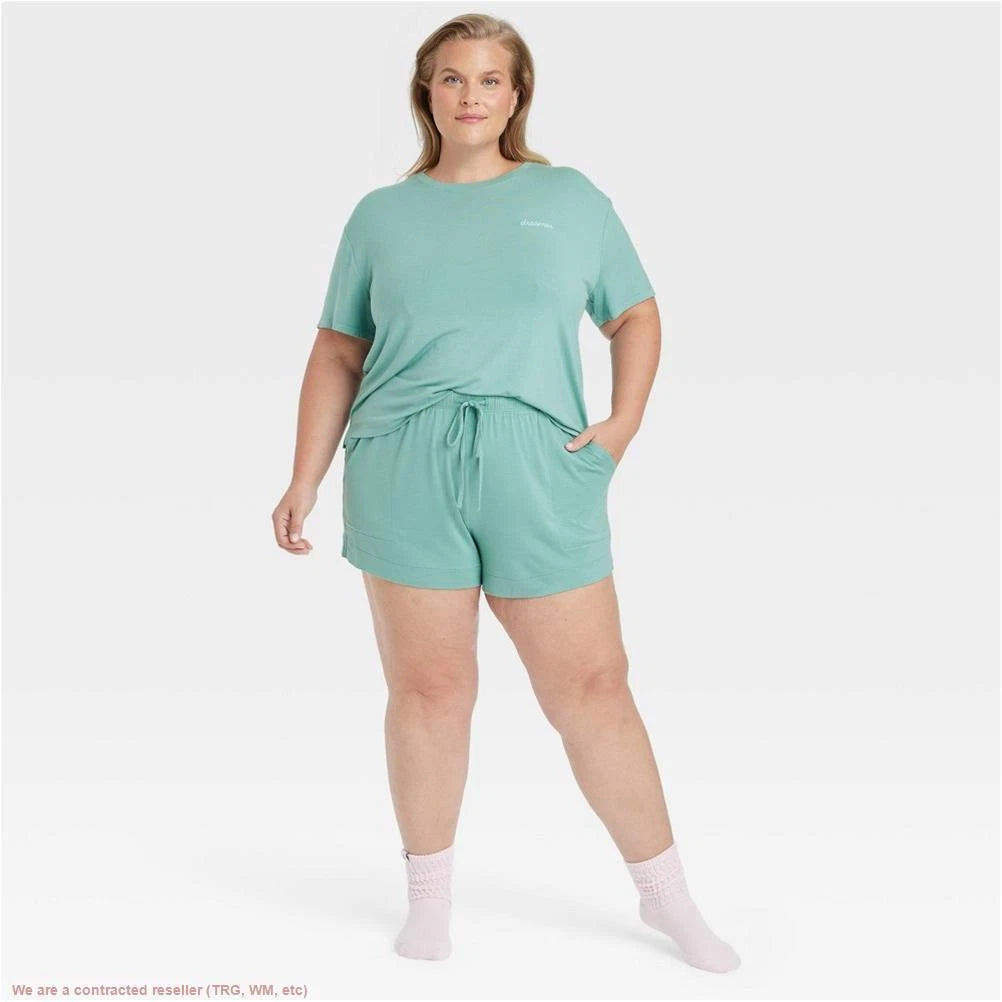 Cloud Knit Pajama Shorts - Auden Green 2X *SEE DEAL!!!*