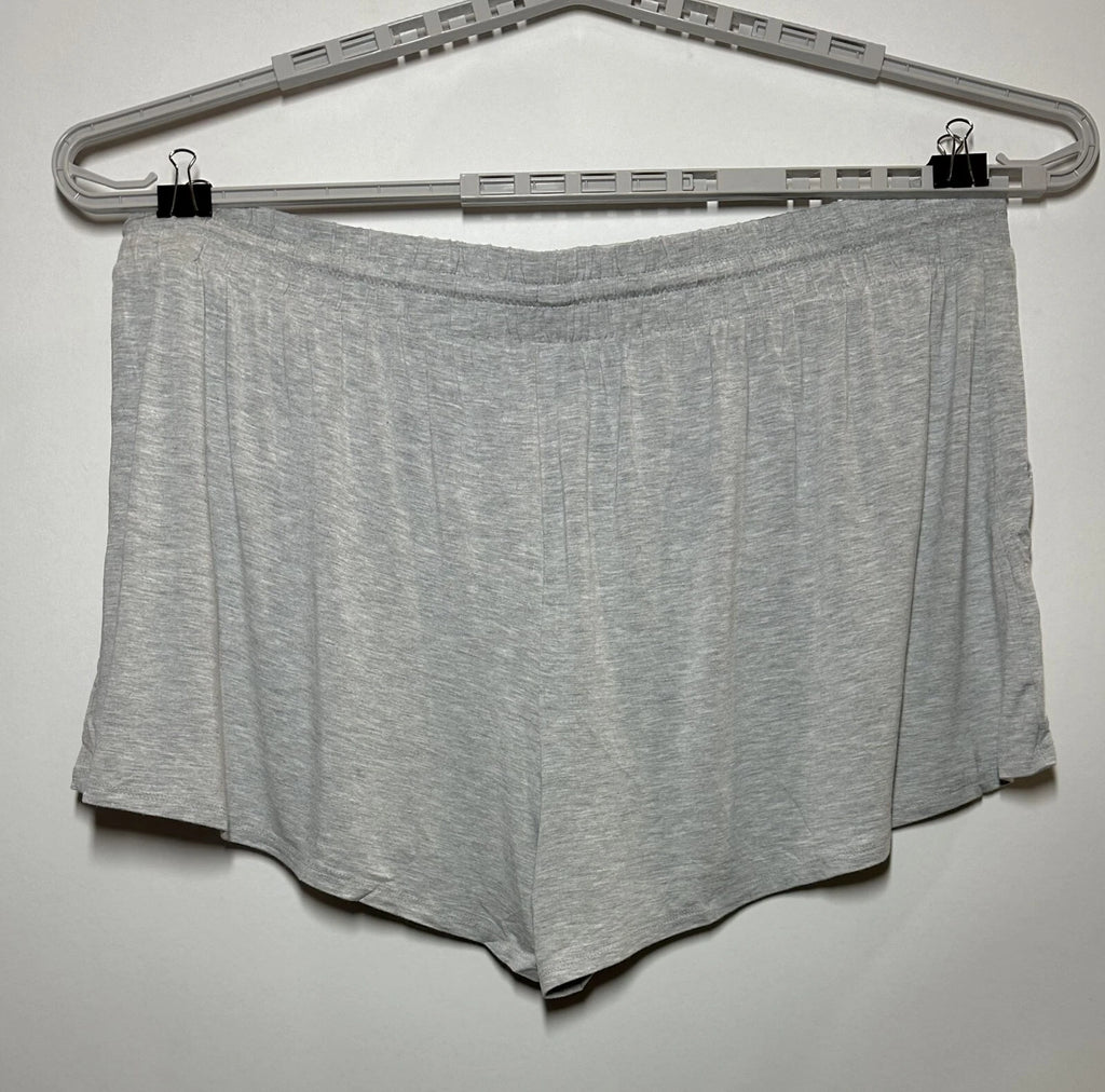 Women's Plus Size Beautifully Soft Pajama Shorts - Stars Above Gray 2X