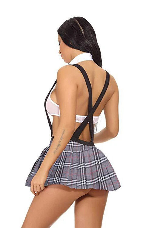 Sexy Womens Cosplay School Student Uniforms Lingerie Nightwear Underwear Costume