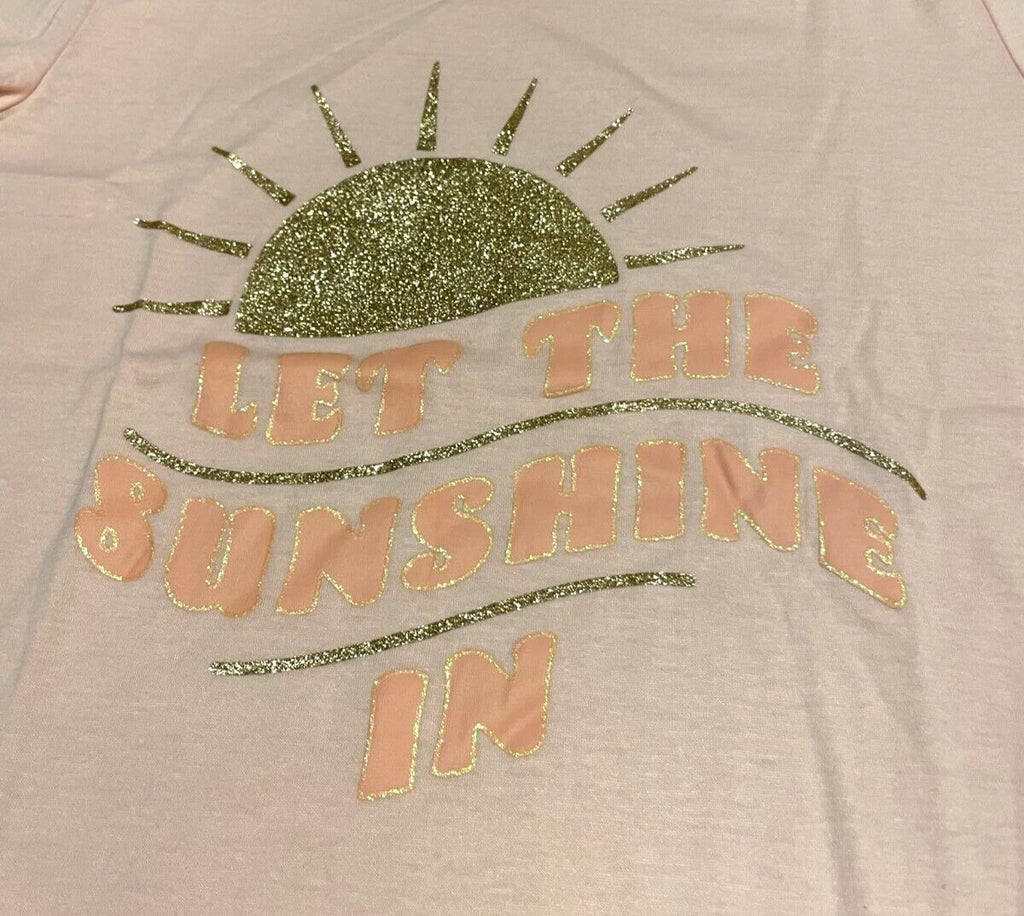 Ladies size 10 / 12 Pink Sunshine summer pyjamas Rivers pjs NEW 8592