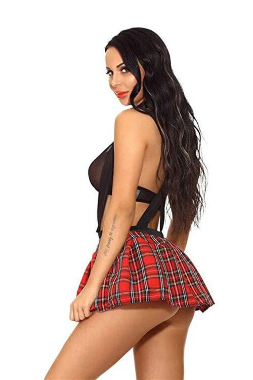 Sexy Womens Cosplay School Student Uniforms Lingerie Nightwear Underwear Costume
