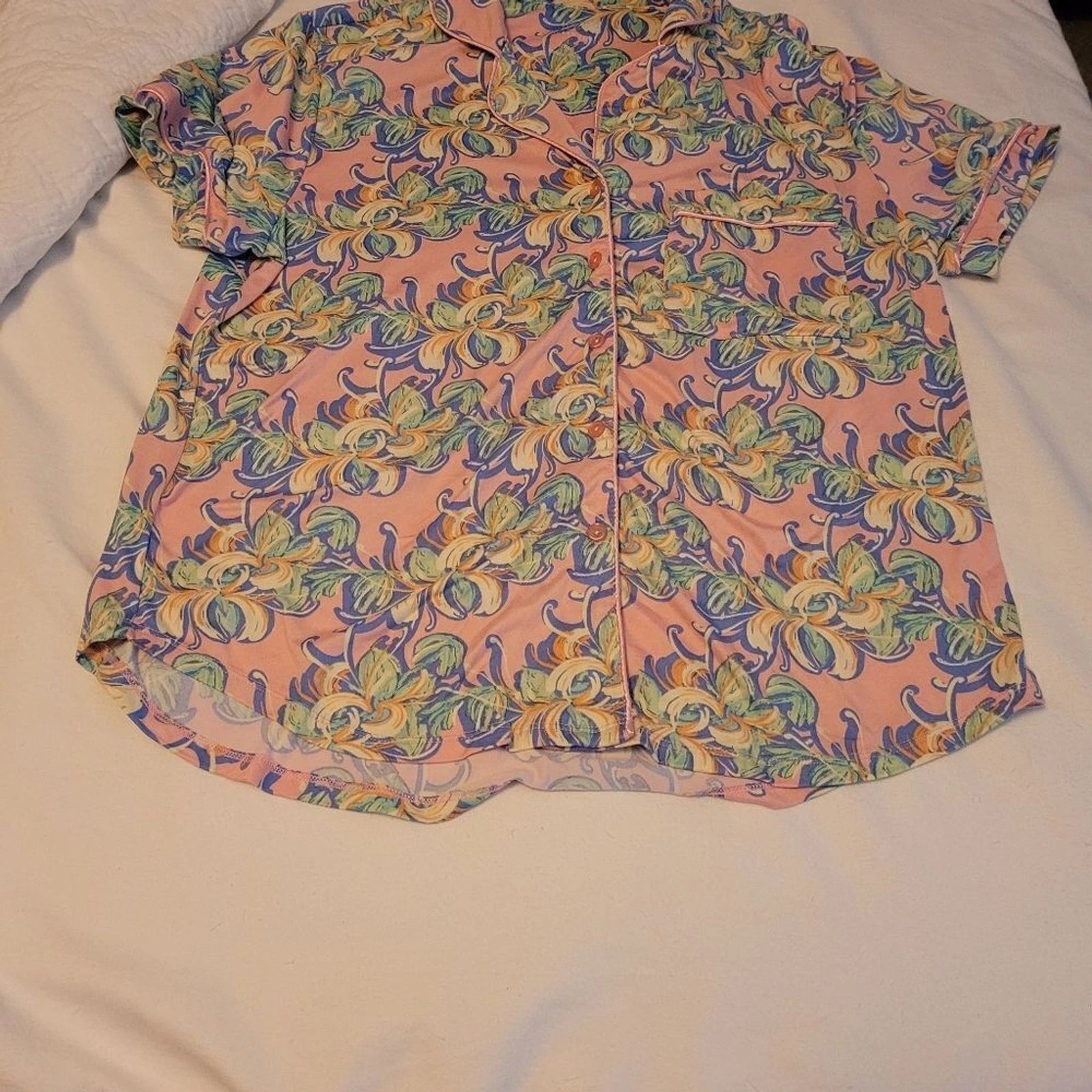 Lauren James Pink floral Pajamas