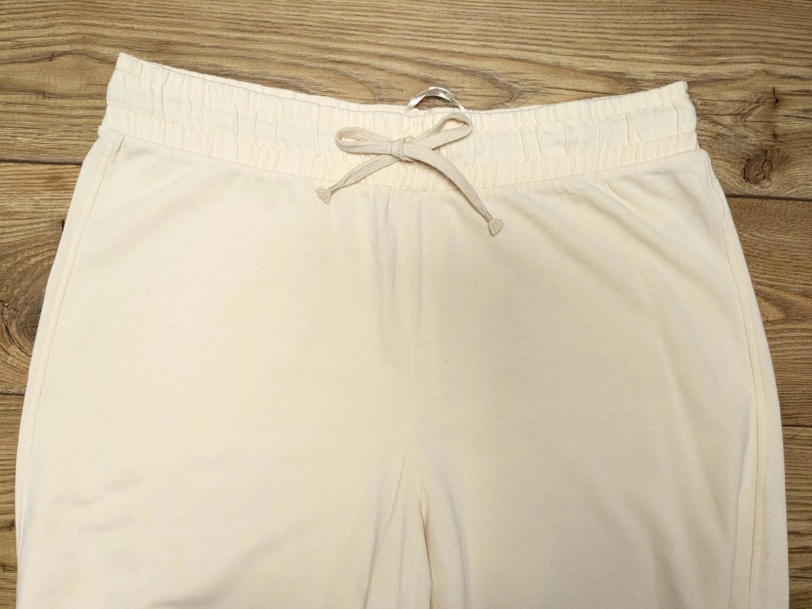 M&S Cool Comfort Cotton Cream Sweatshirt Jersey Pyjama Set Pyjamas PJs Medium 20
