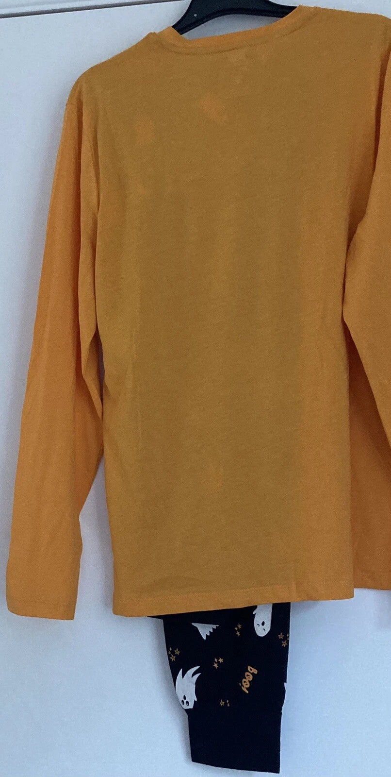 LADIES F&F ' BOO CREW ' HALLOWEEN GHOST LONG SLEEVE LONG LEG PYJAMAS BNWT XL