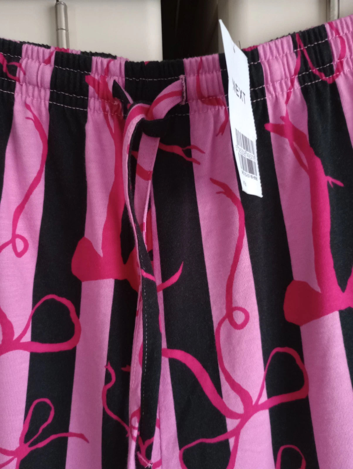 BNWT Next Black Pink Pyjamas Medium Tall