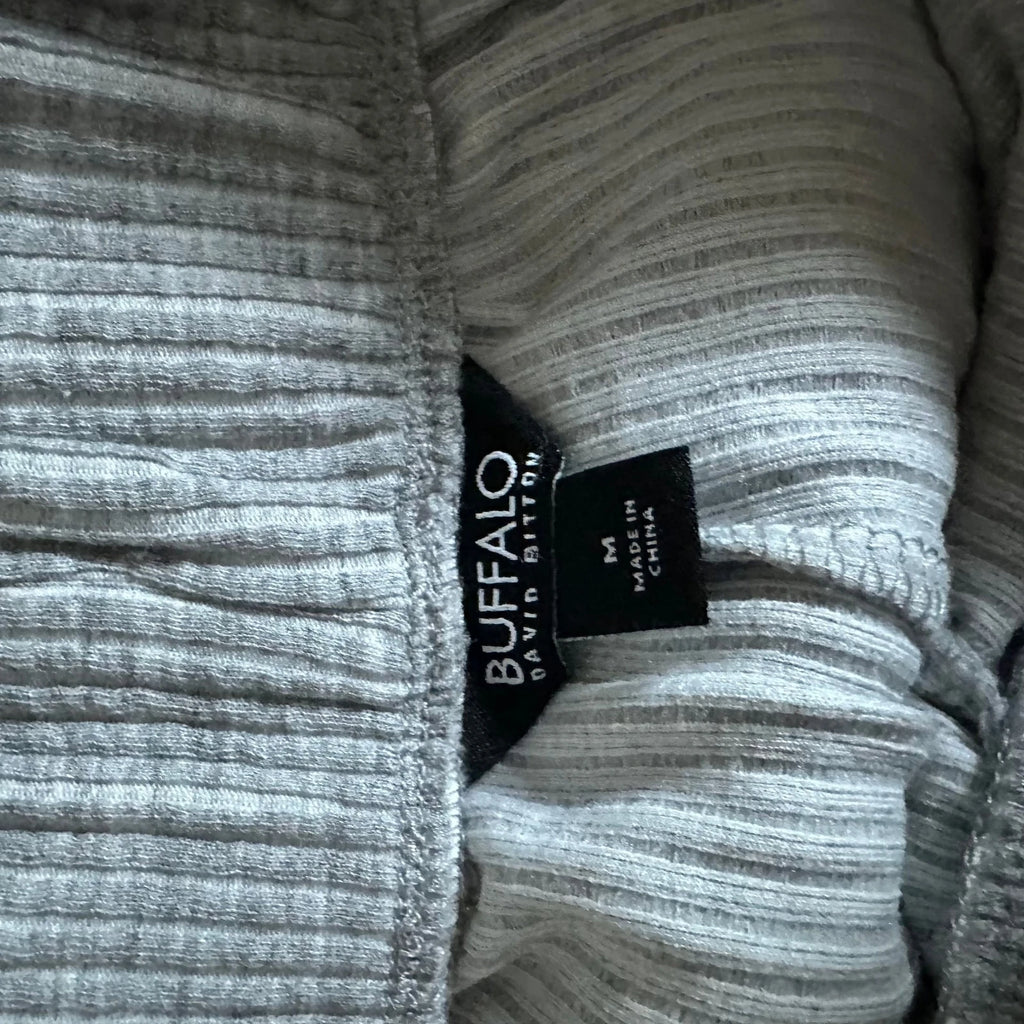 Buffalo David Bitton Ladies Lounge Grey Set Gray Size Medium