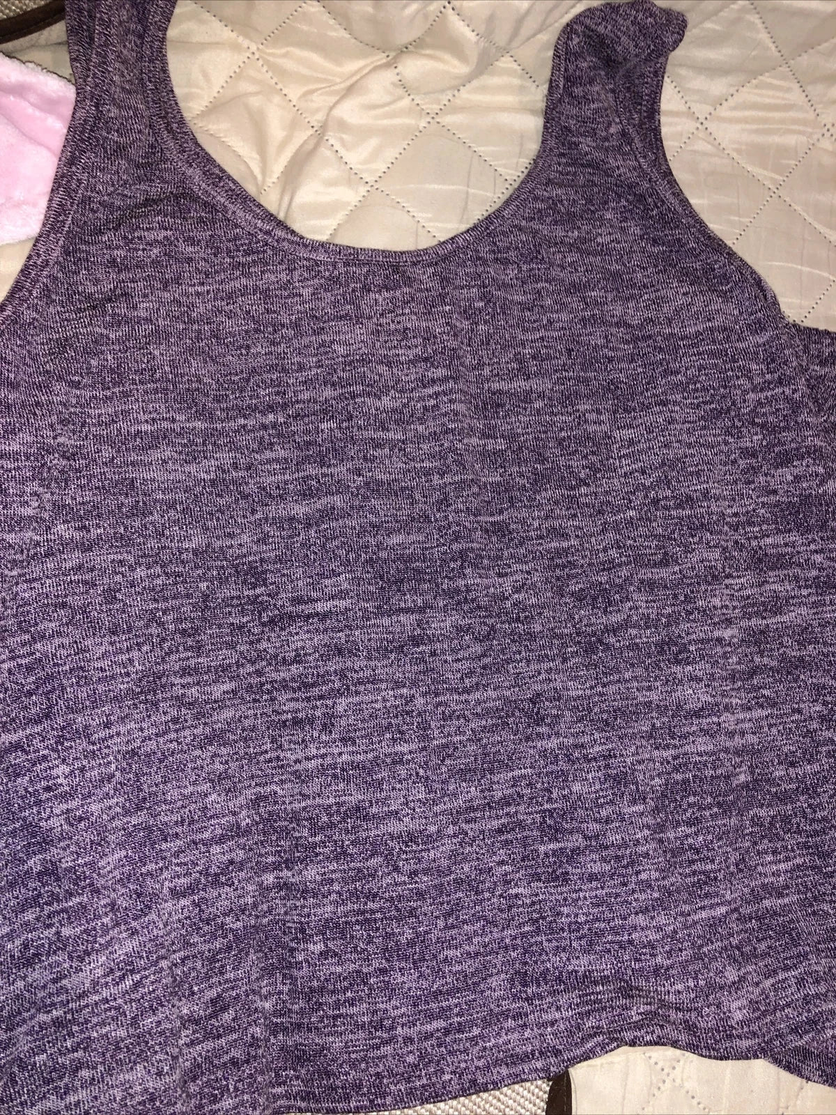 Shorty PJ's ~ Varigated Purple ~ Knit Fabric ~ Size XL ~ New without tags