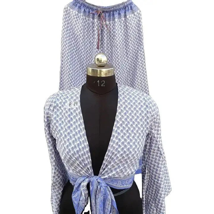 5 PJ Set Women Silk Pajamas Set Long Sleeve Button-Down Sleepwear Loungewear