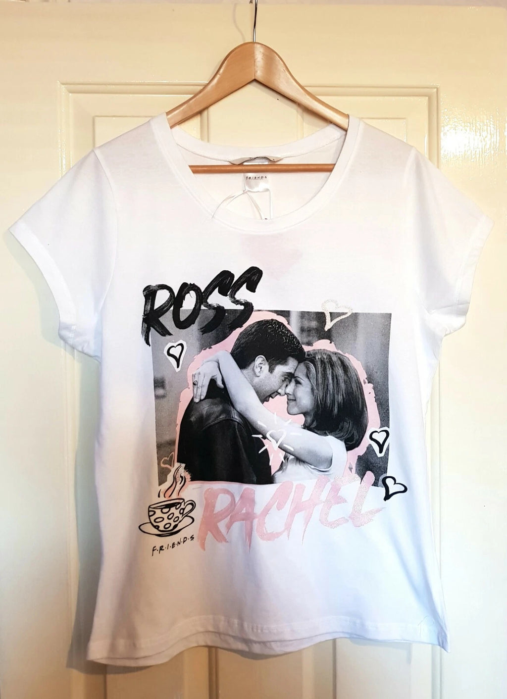 Friends Ross and Rachel womens pyjama set loungewear cotton BNWT
