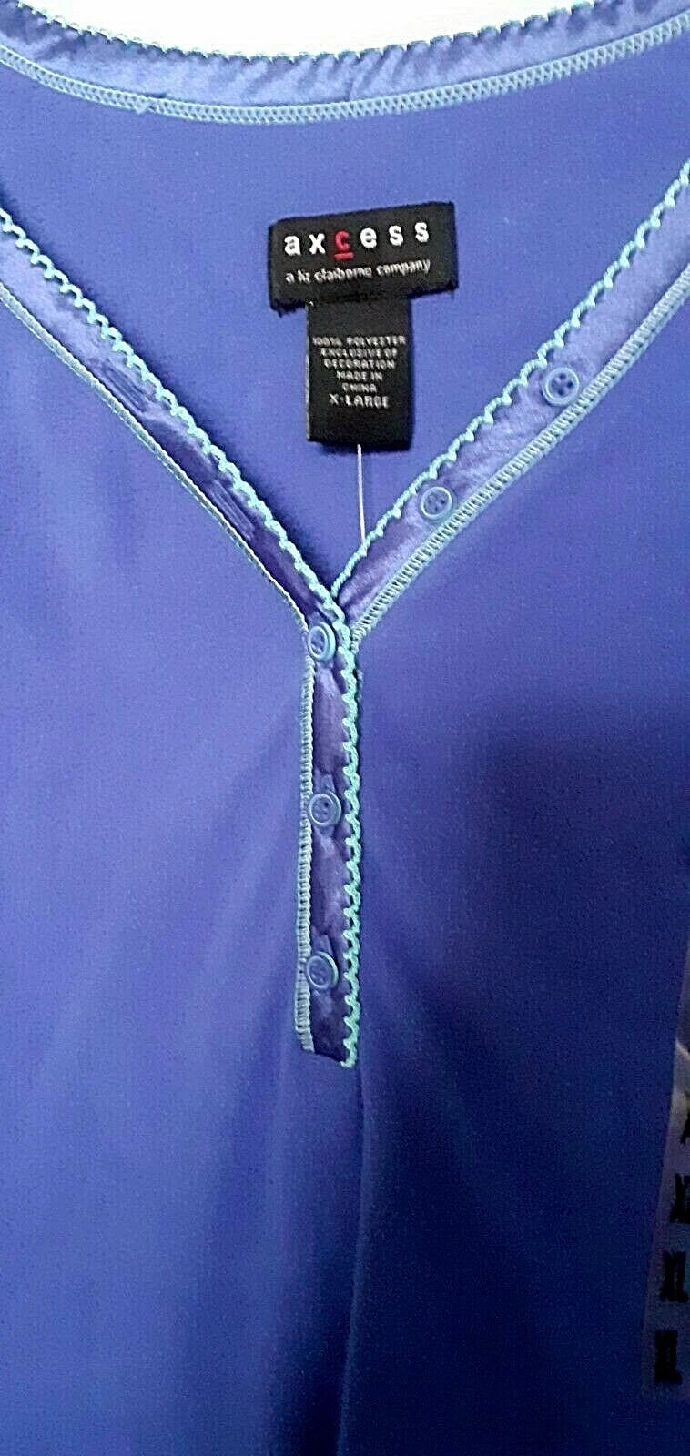 Axcess 100% polyester multi-color fleece pajama sets Size XL