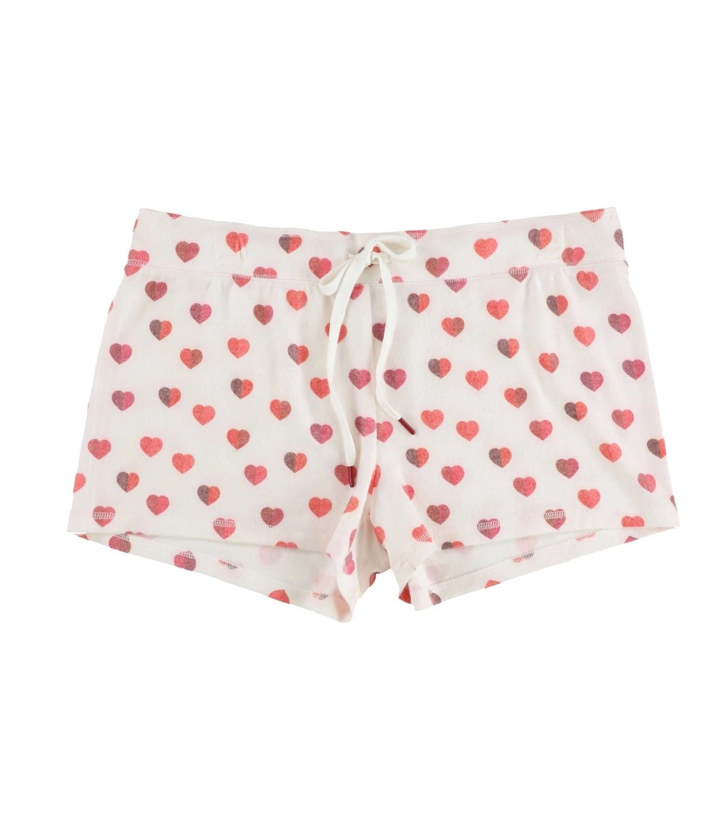 P.J. Salvage Womens Red Hearts Pajama Shorts