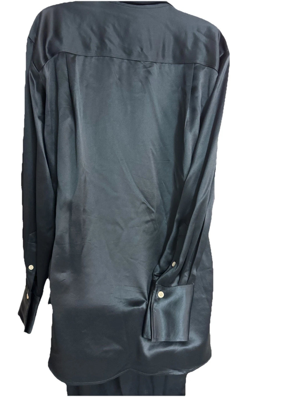 FRAME Dark  Blue Satin 2 Piece Lounge Wear Size S/P
