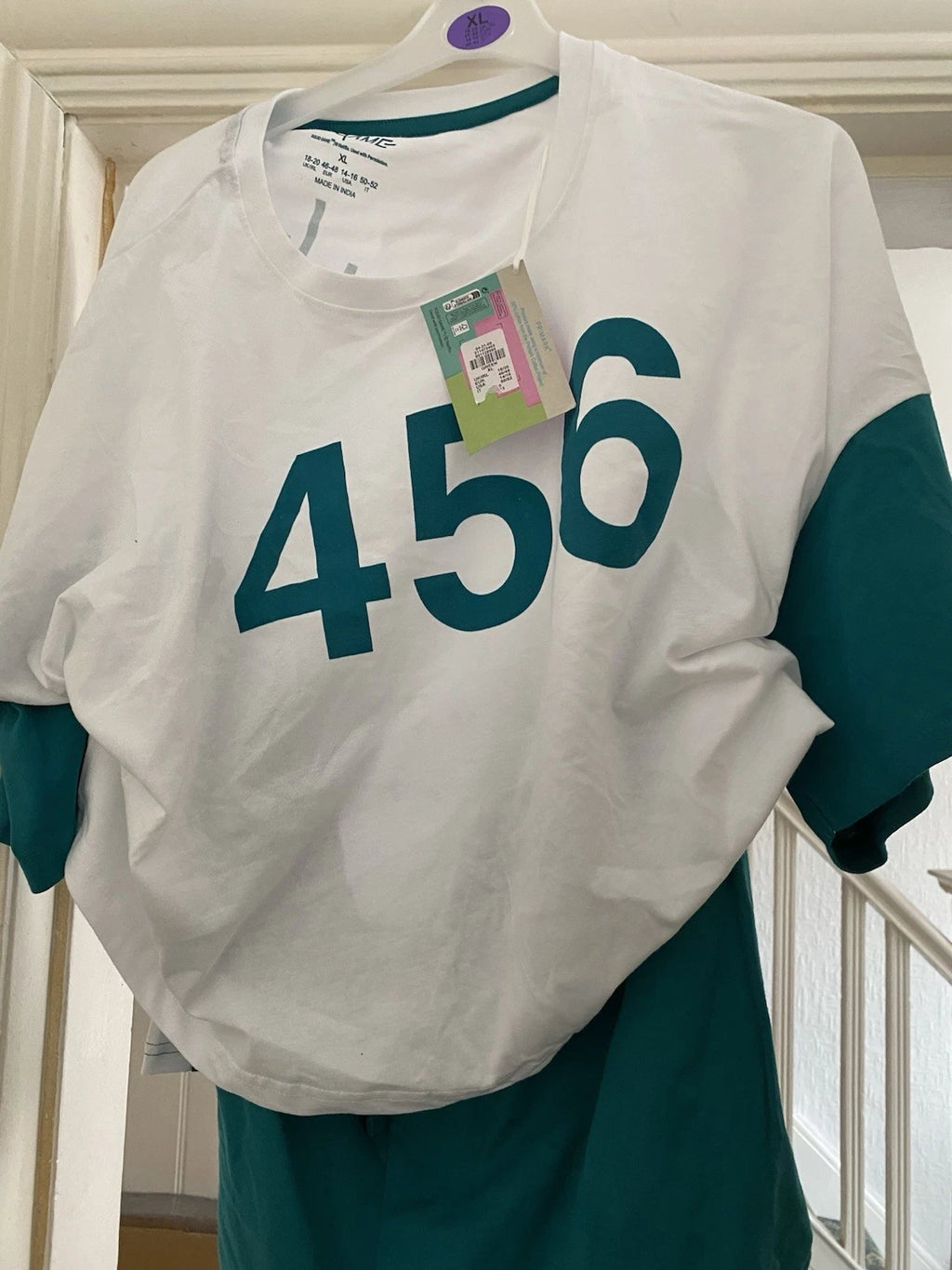 Squid Games Player 456 XL Shorts  Womens  Pyjama Set