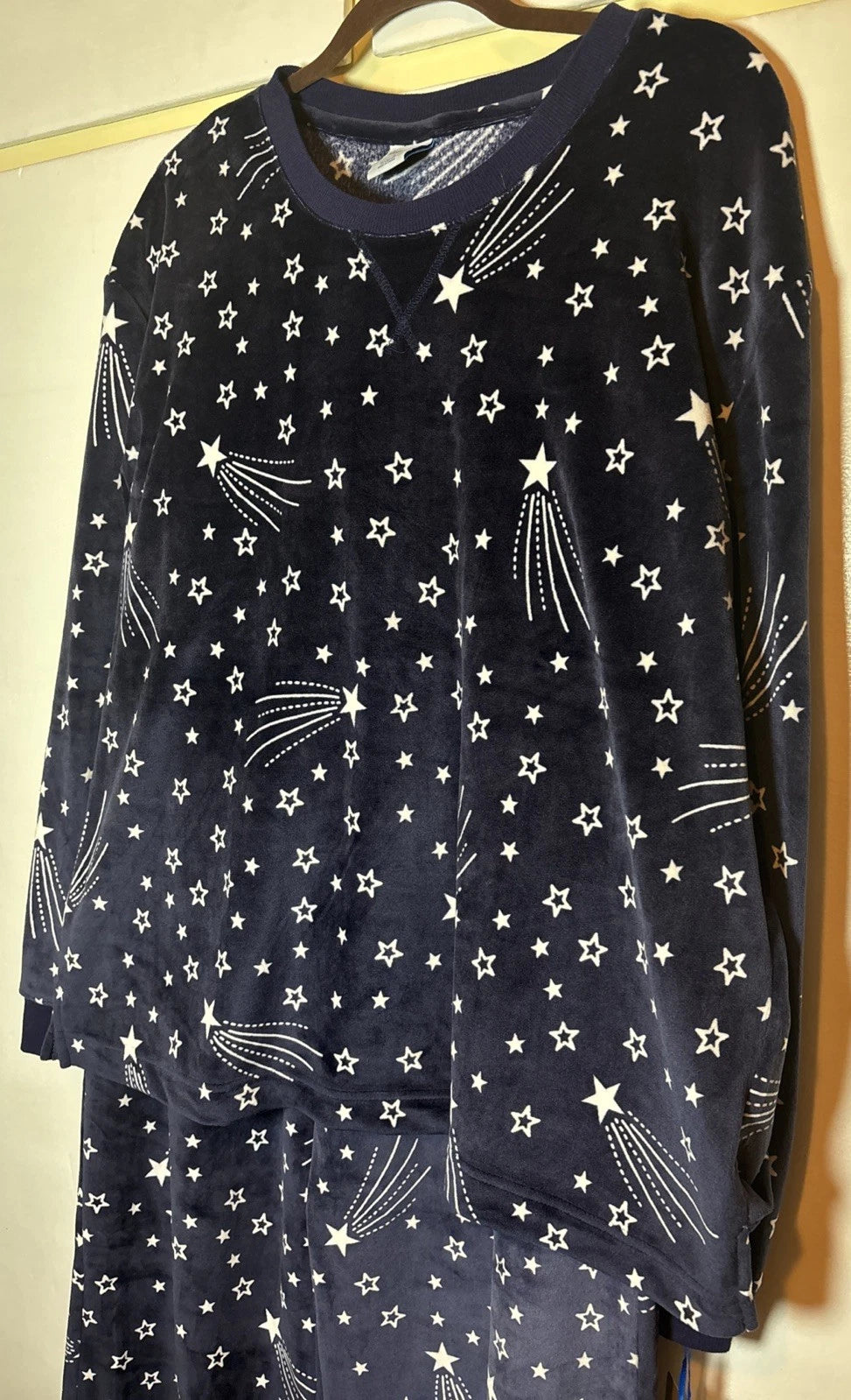 Sleep Sense Pants Womens 2X Black And White Christmas Pajama Bottoms
