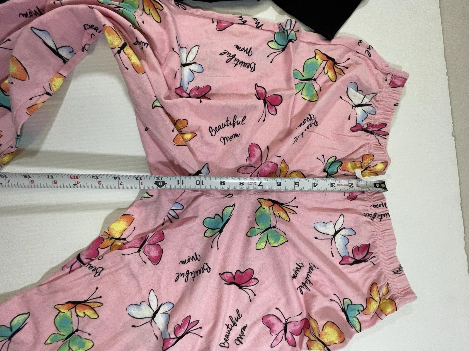 All You Need Is Mom Woman’s Cotton Blend Sleepwear Tee Pant 2Pc Set S 4-6