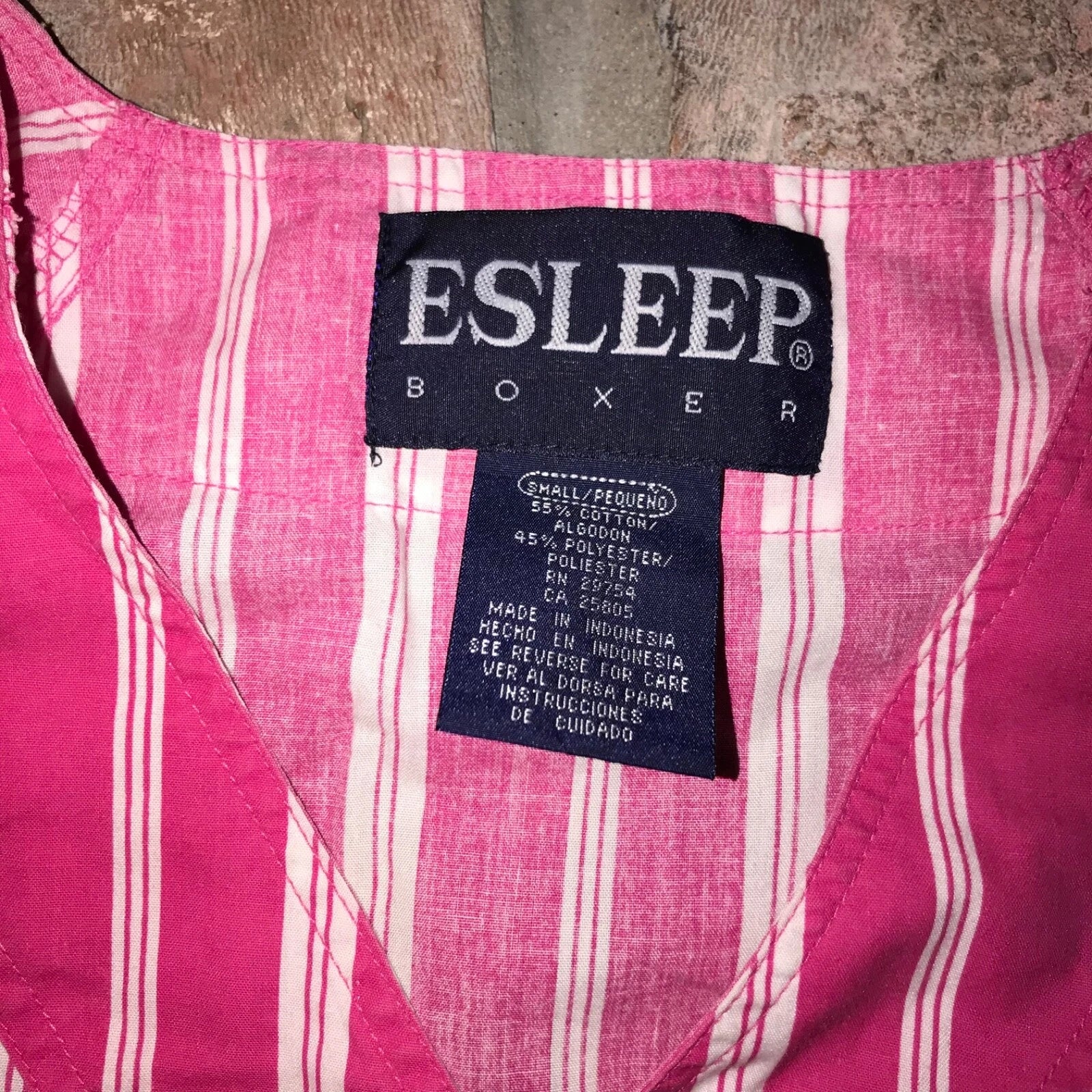 ESLEEP basketball pajama short set. Tagged small.