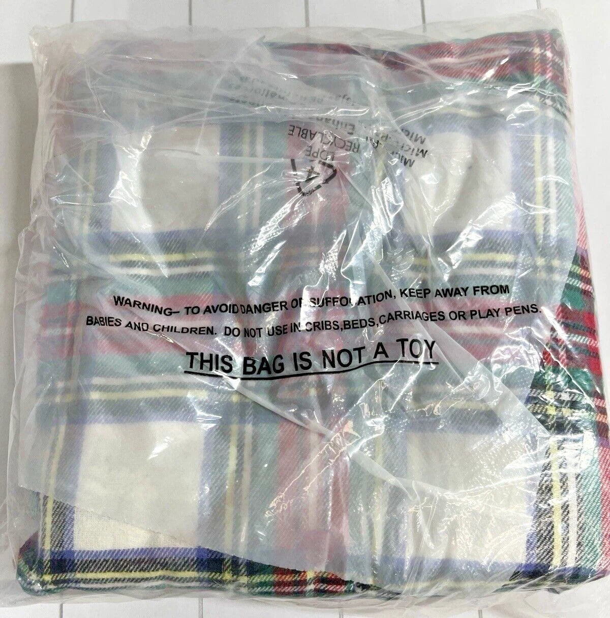 Macy's Family Pajamas Set Women's Cotton Plaid Pajamas Set Stewart Plaid Small