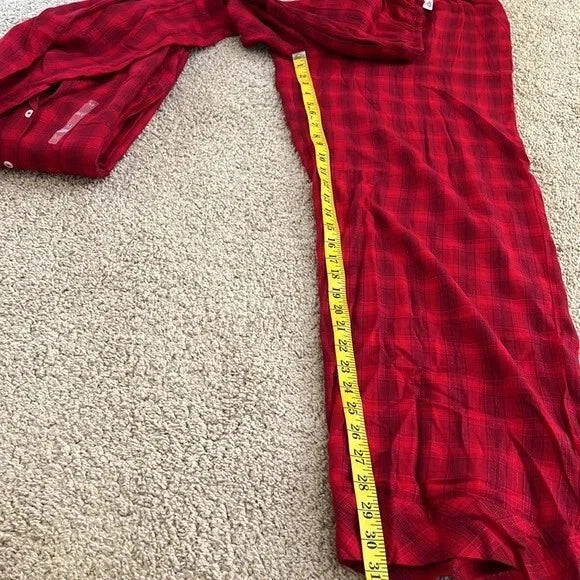 New! Victoria’s Secret size M red two piece pajama set