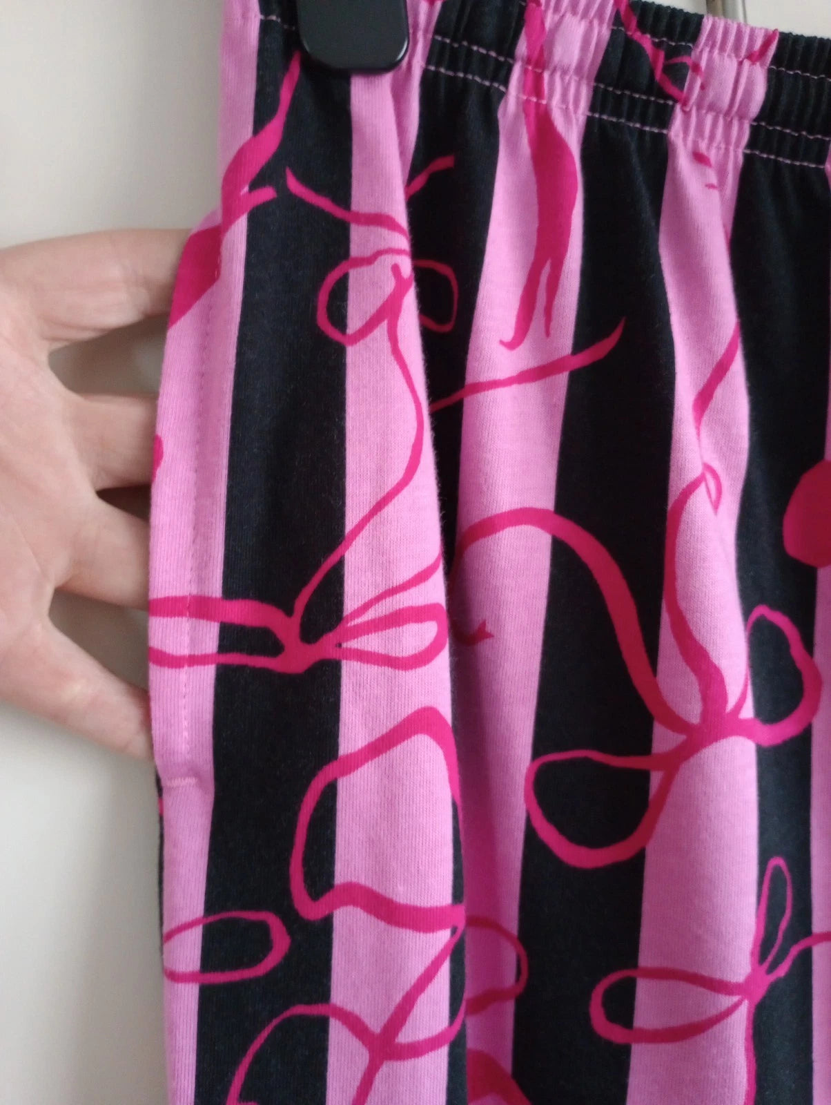 BNWT Next Black Pink Pyjamas Medium Tall