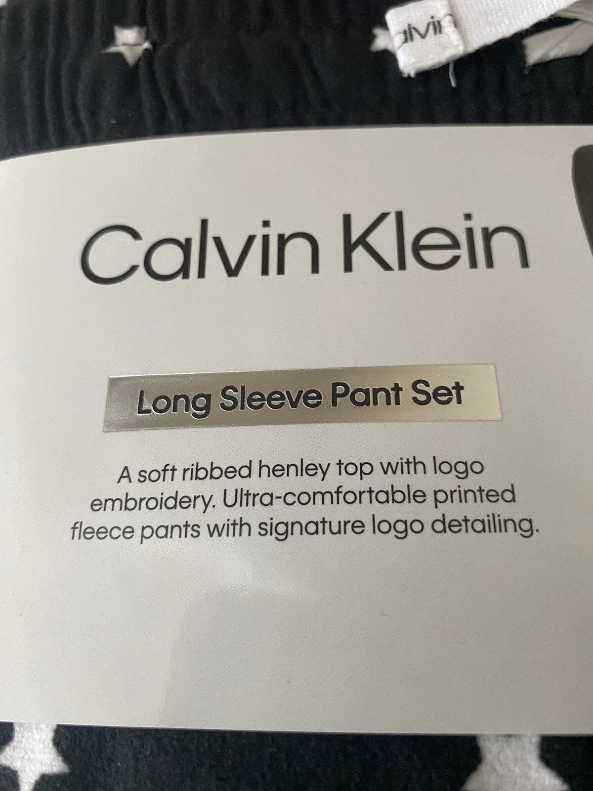 Calvin Klein long Sleeve Sleep set