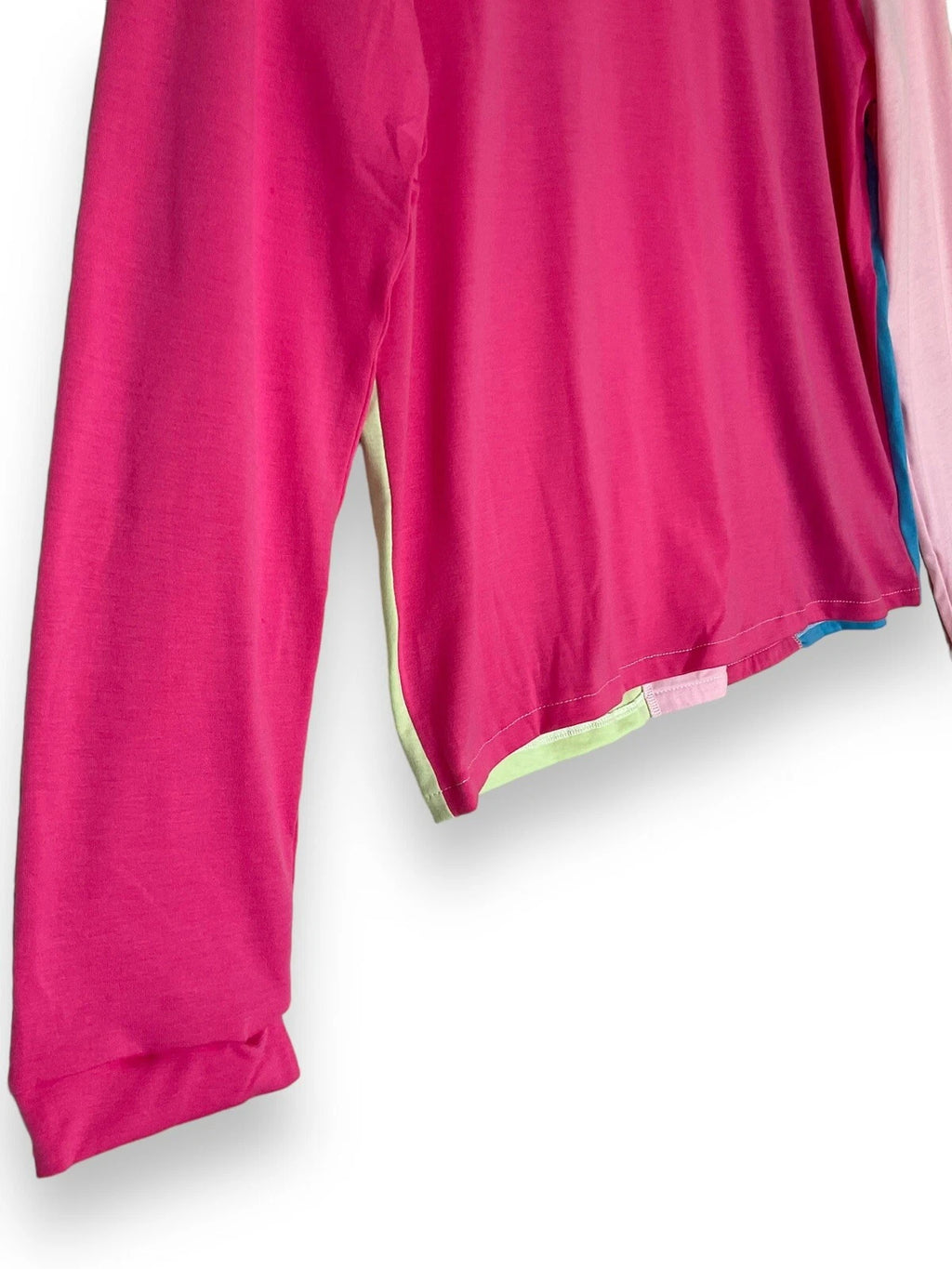 The Night Store Colour Block Pyjama Set Jersey Size S