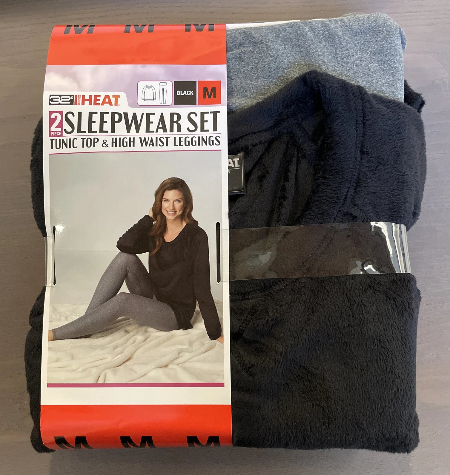 32 degrees Heat Women's Sleepwear set , Black , S