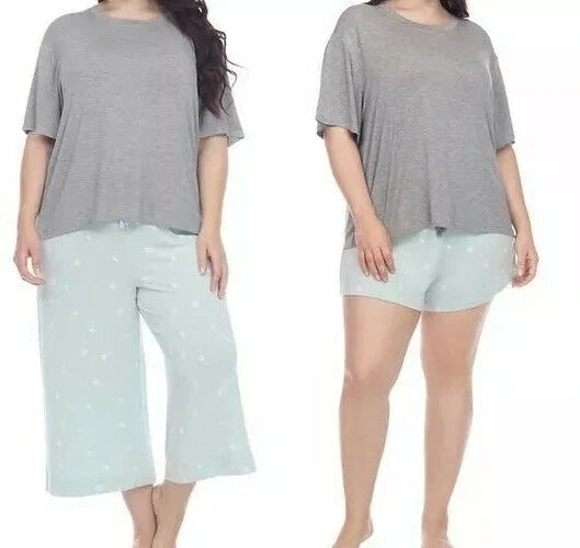 Honeydew ~ EXTRA LARGE ~ 3 Piece Pajama Set ~ Super Soft Jersey ~ CHILLED STARS