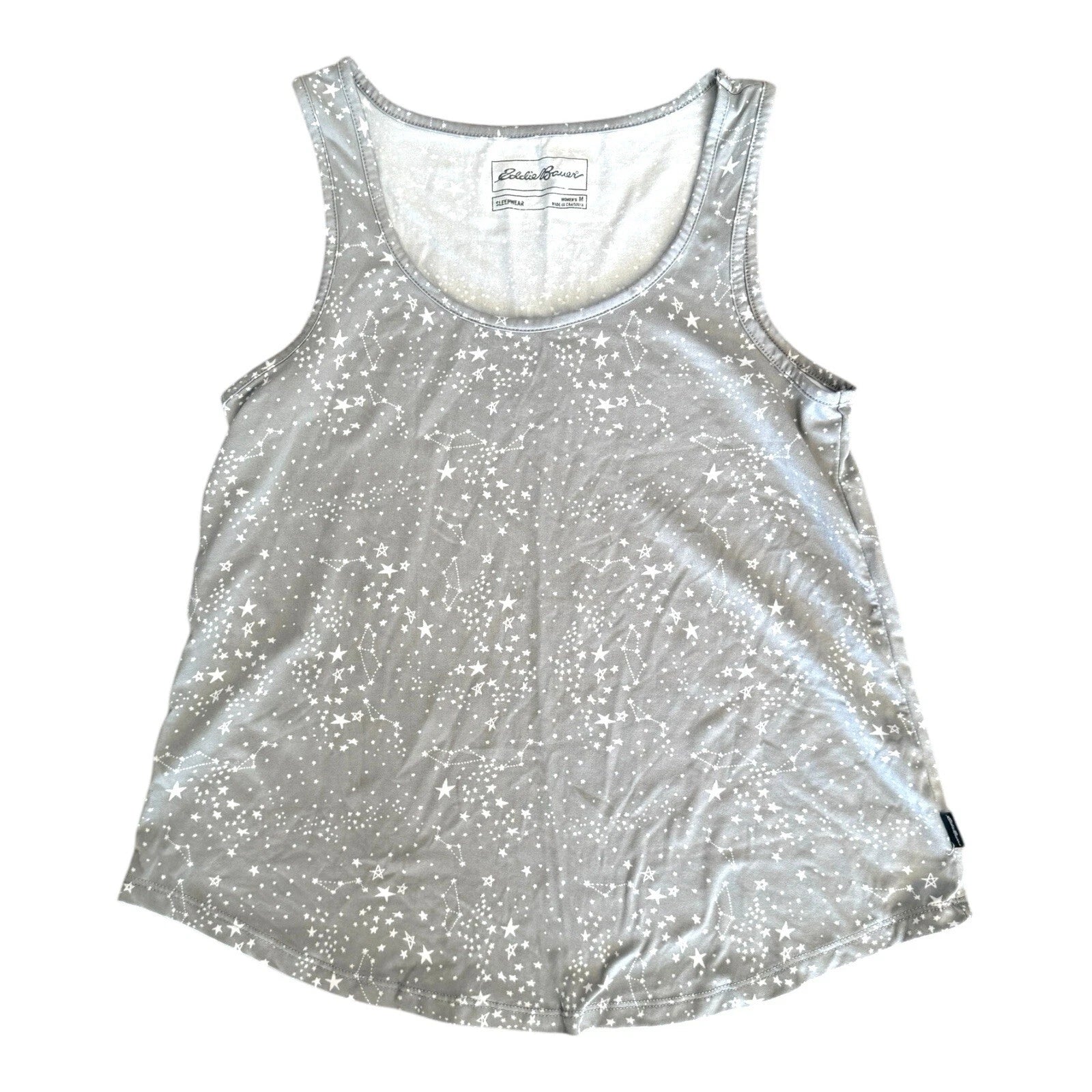 Eddie Bauer Sleepwear Women’s Size M 2 Piece Pajama Set Stars Constellations