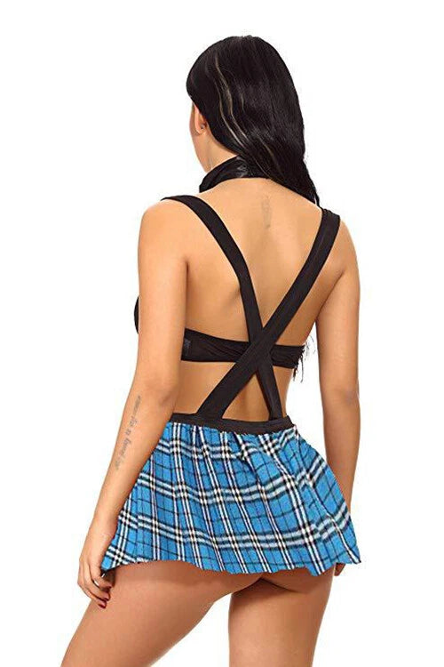 Sexy Womens Cosplay School Student Uniforms Lingerie Nightwear Underwear Costume