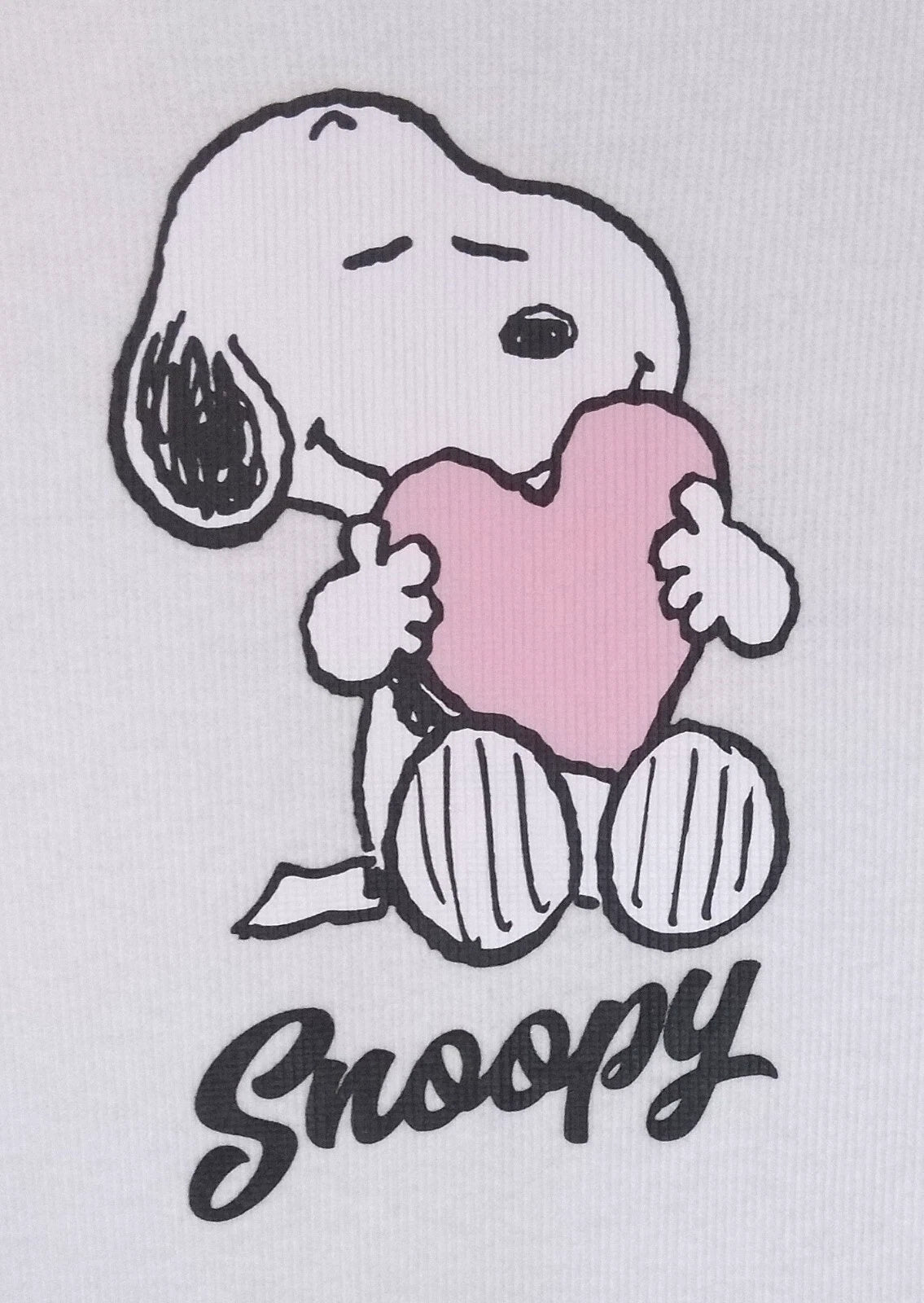 Snoopy Womens Size 3X Two Piece Pajama Set Pink White Stripe Short