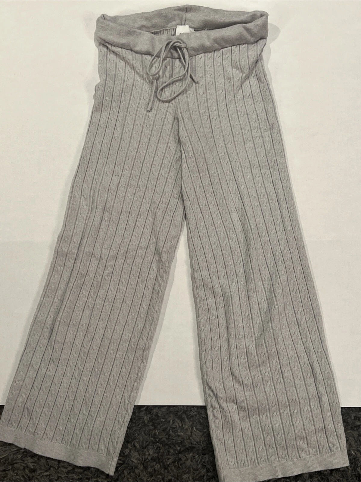 Pink Rose Pajama Grey Set