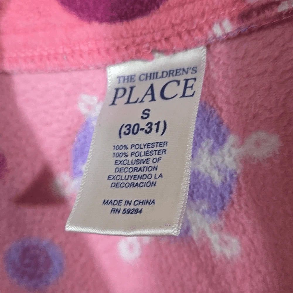 Women's Christmas Pajama 2pc Set Pink Fleece Holiday Sleep Set Sleepwear Polar