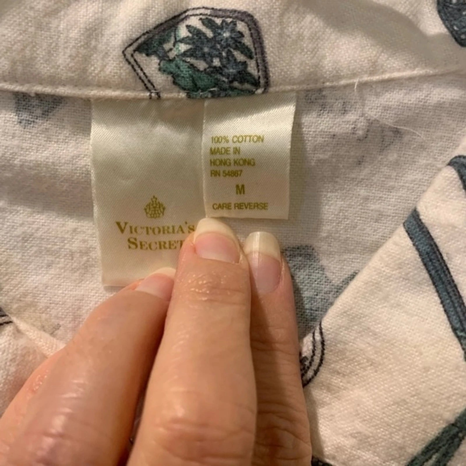 Victoria’s Secret Gold Label Fleece Winter Sports Printed Pajama Shorts Set M