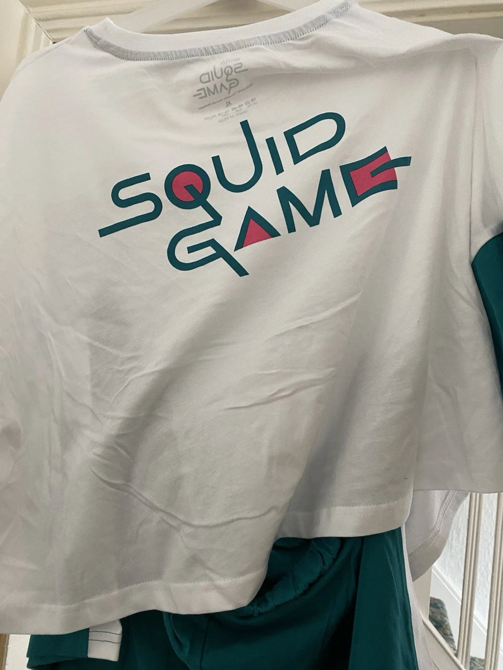 Squid Games Player 456 XL Shorts  Womens  Pyjama Set