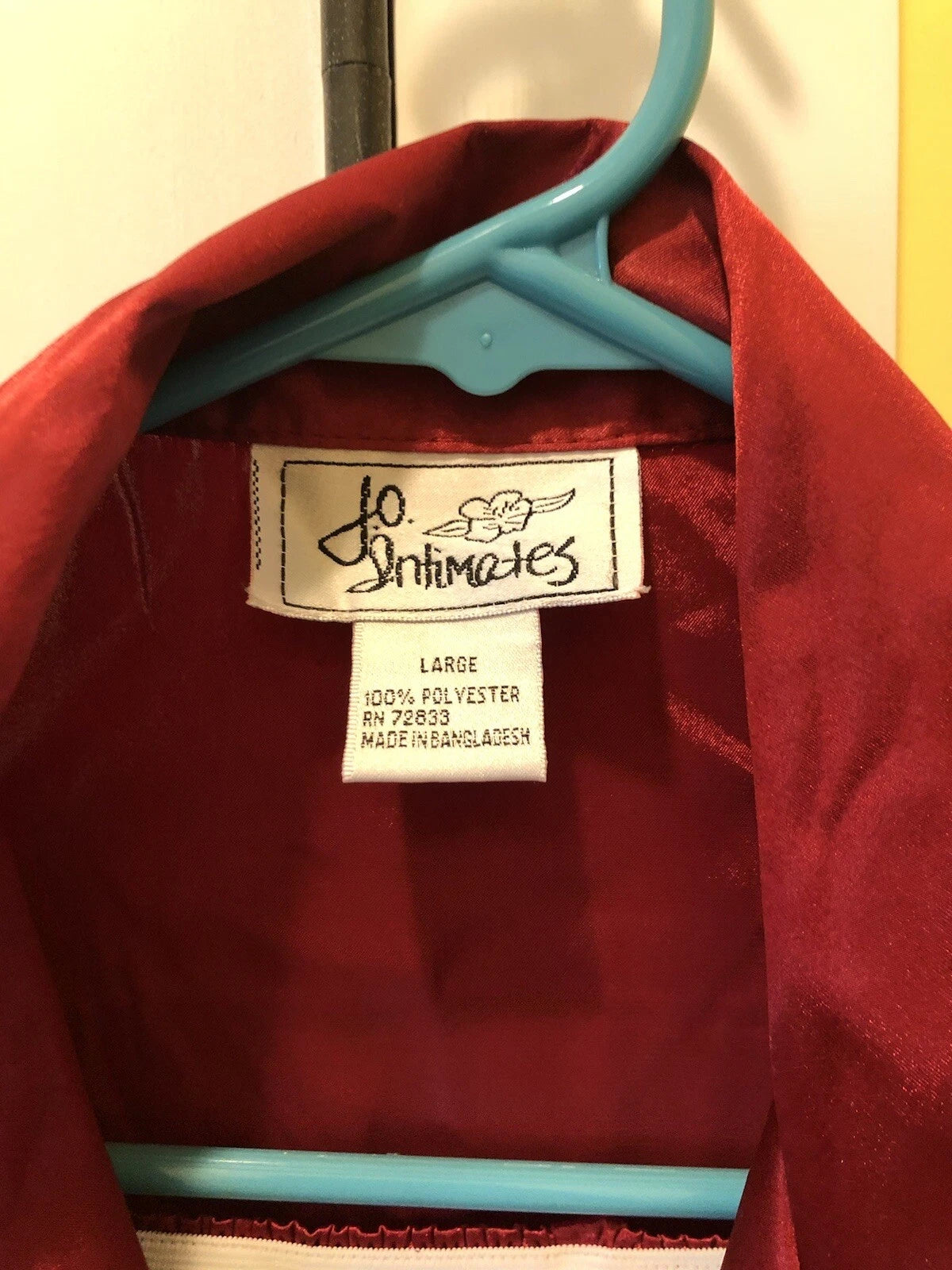 Jo Intimates Cranberry Pj Set Large