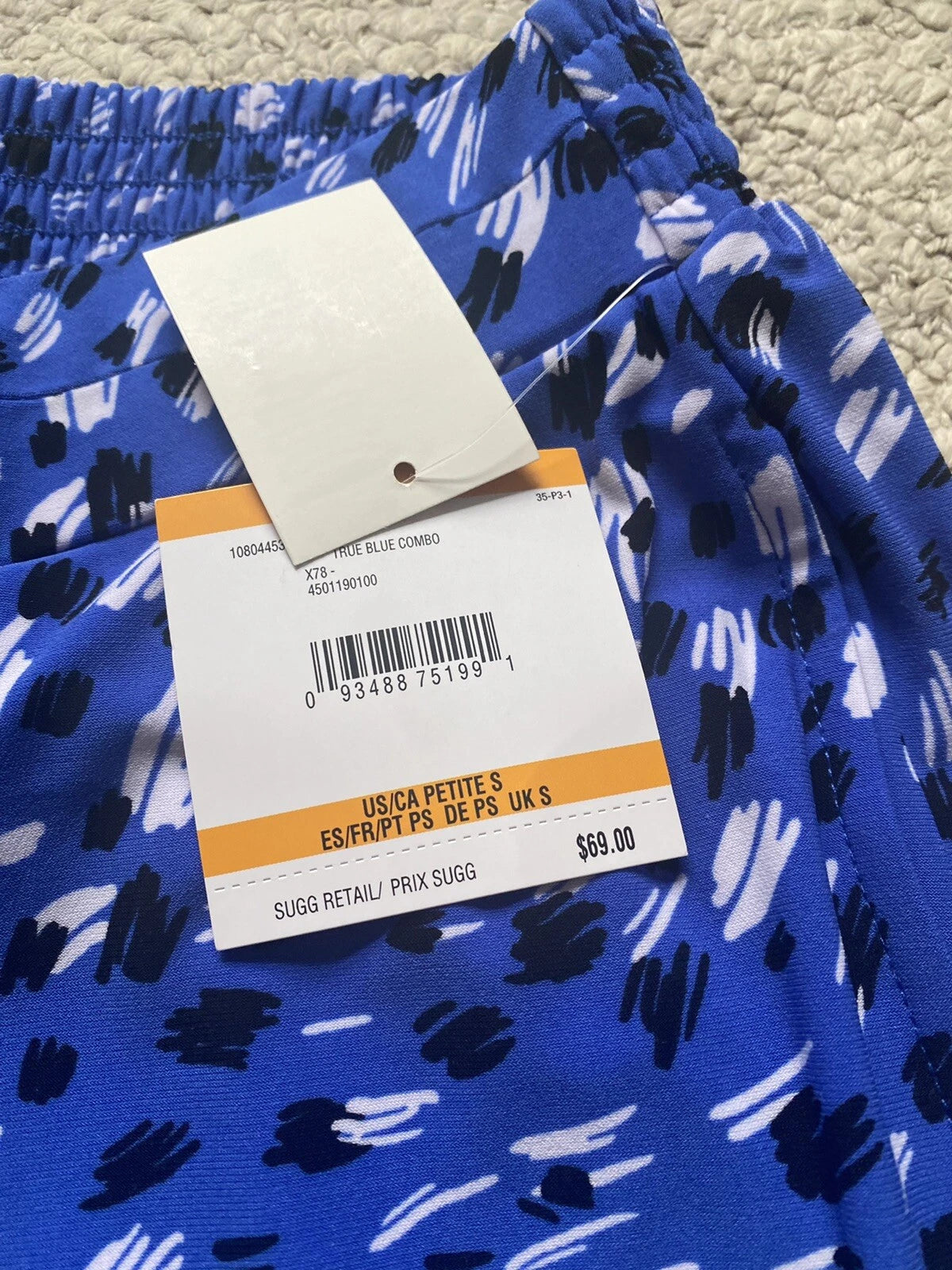 KASPER Pajama Set Women’s Petite Small With Tags