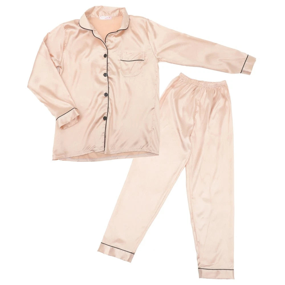 Women Pajamas Pants Set Nightgowns Women Silk Nightgowns Women Silk Pajamas