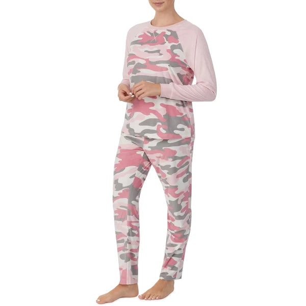 Secret Treasures Pajama Set Woman's 3XL (22W-24W) Pink Camouflaged Valor New