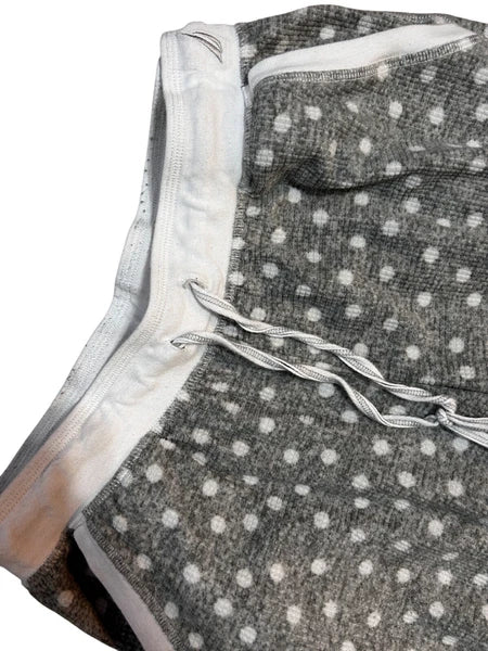 Náutica Gray White Polka-Dot Pajama Set Womens Medium 1669