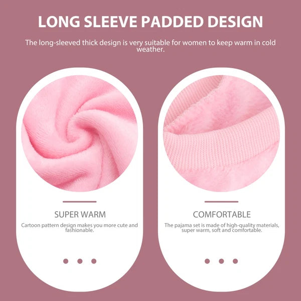 Cartoon Miss Loungewear Sets for Women Women's Sleepwear