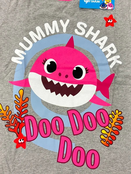 NEW & Sealed with Tags Mummy Shark Doo Doo Doo Women’s Pyjamas PJs Loungewear