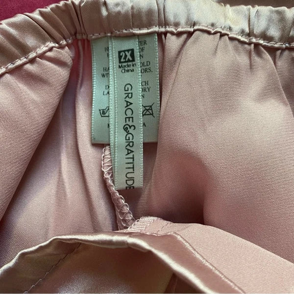 Grace & Gratitude pajamas short set size 2XL