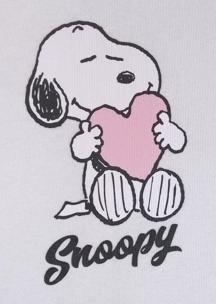 Snoopy Womens Size 3X Two Piece Pajama Set Pink White Stripe Short