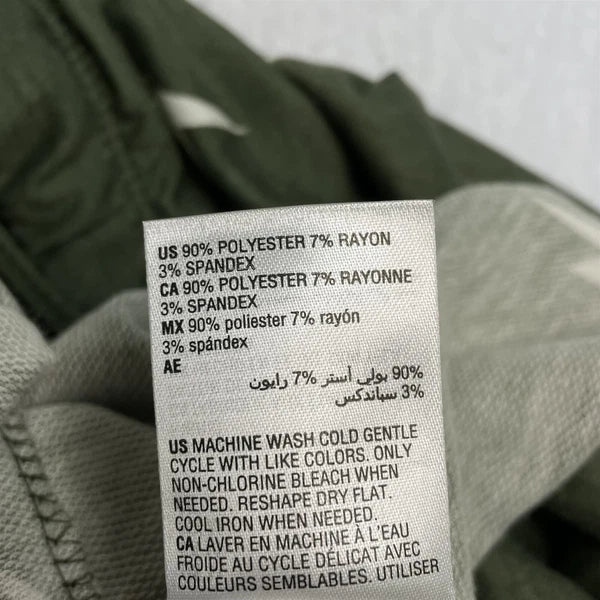 Womens 2pc Lounge Set Lightning Bolt Print Soft Stretch Green - Jenni Medium