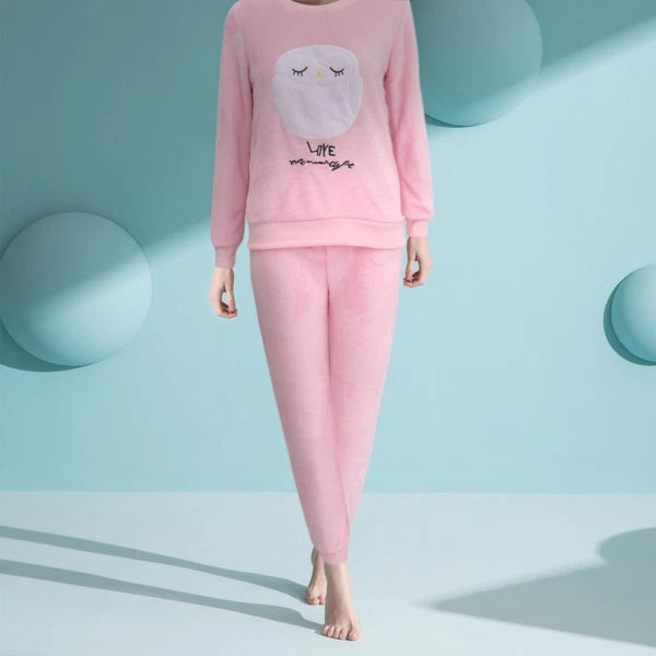 Cartoon Miss Loungewear Sets for Women Women's Sleepwear